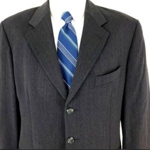 Joseph Abboud Nordstrom Mens Grey Suit Jacket Sport Coat Size 42L